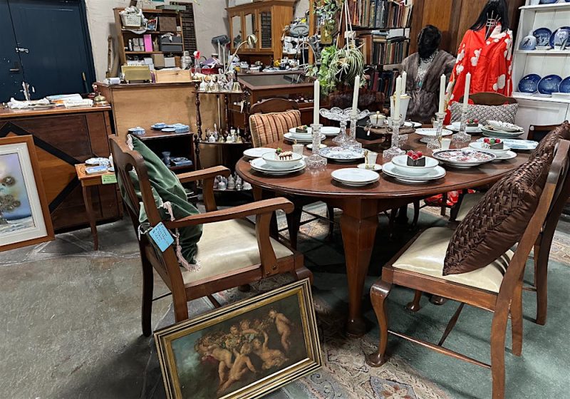 Gallery vintage dining table and collection barossa